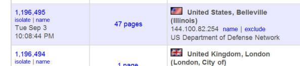 Department of Defence suddenly interested in Angry Harry website