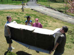 carrying furniture removals